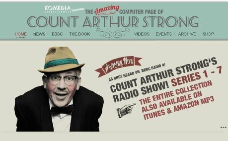 Count Arthur Strong Official Website